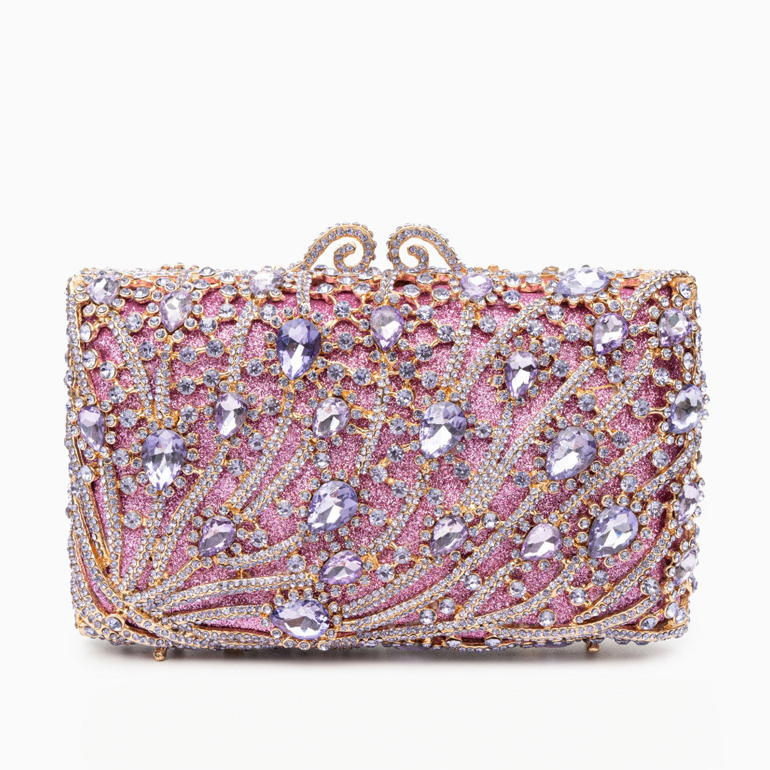(CS) Bolso de mano Siena Rhinestones
