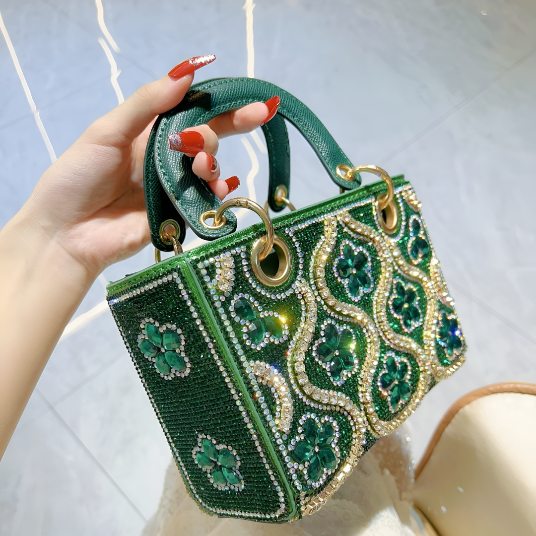 <tc>Bolso de mano Kenta Esmeralda</tc>