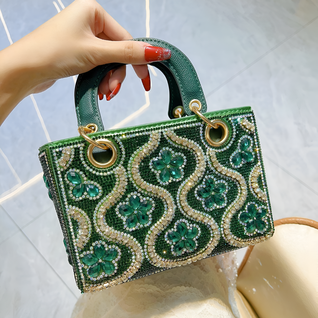 <tc>Bolso de mano Kenta Esmeralda</tc>