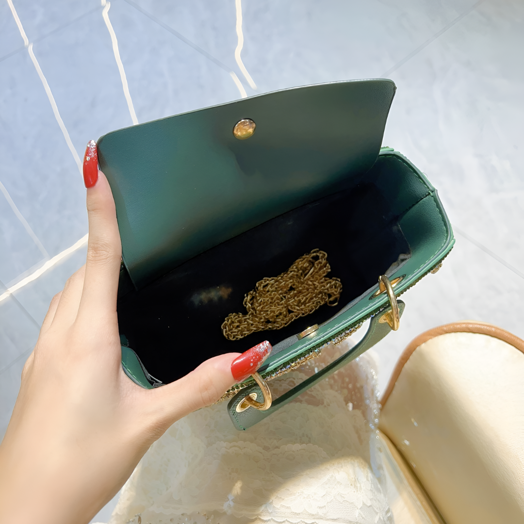 <tc>Bolso de mano Kenta Esmeralda</tc>