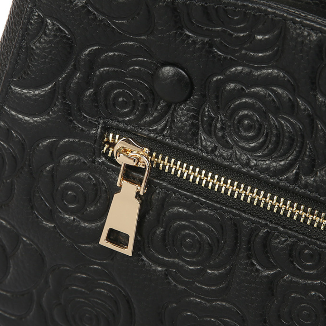 <tc>Bolso con relieve floral Stacy</tc>