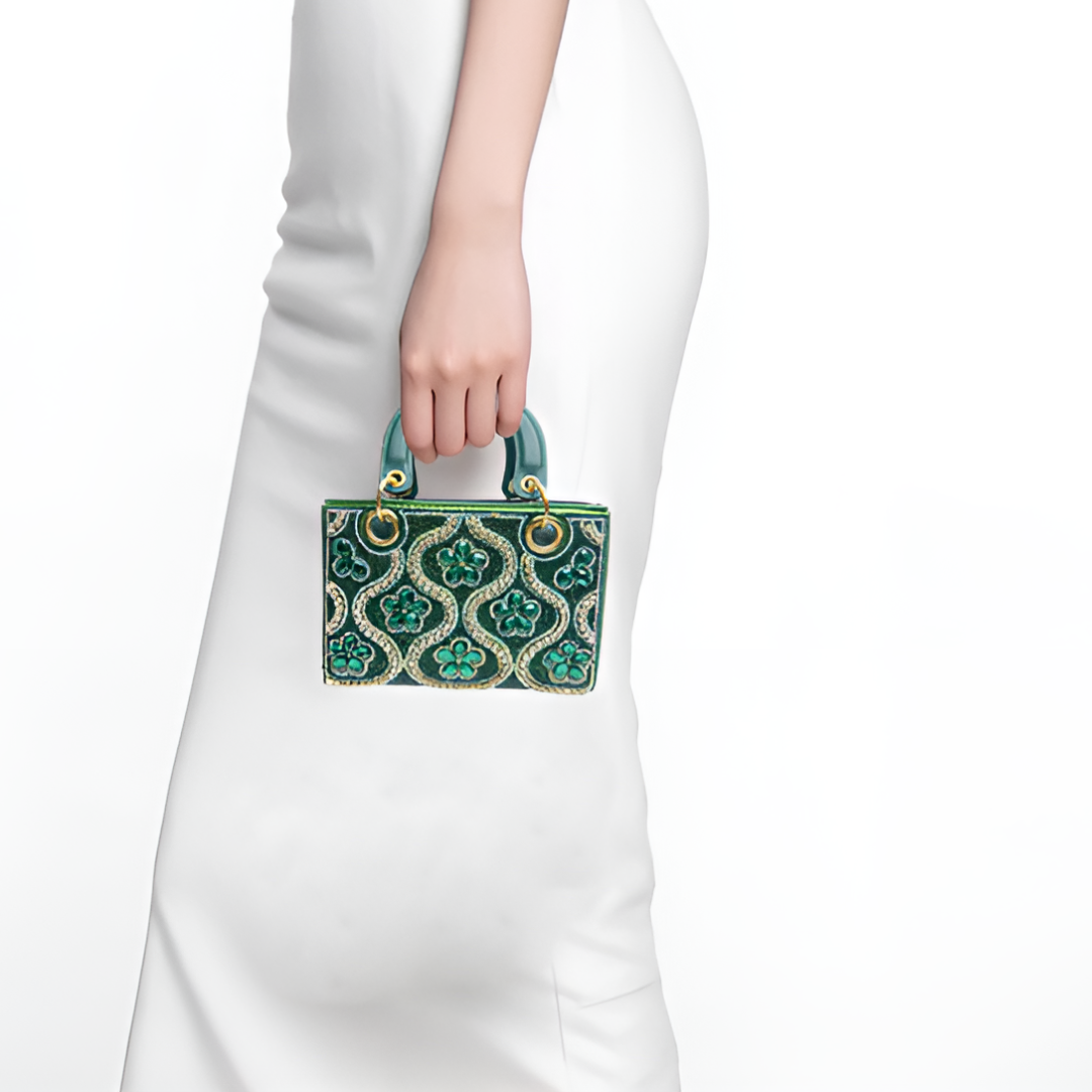 <tc>Bolso de mano Kenta Esmeralda</tc>