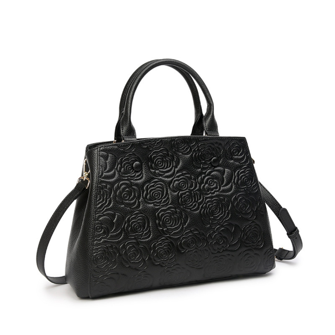 <tc>Bolso con relieve floral Stacy</tc>