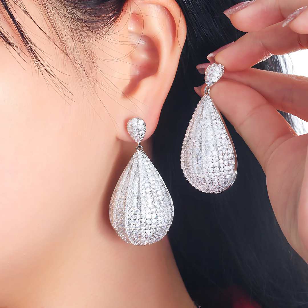 <tc>Amira Escarcha Drop Pendientes</tc>