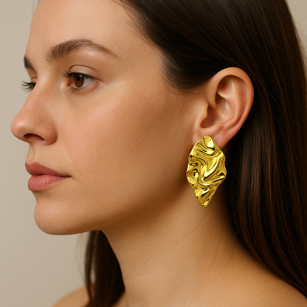 <tc>Aria Esculpido Mirage Pendientes</tc>