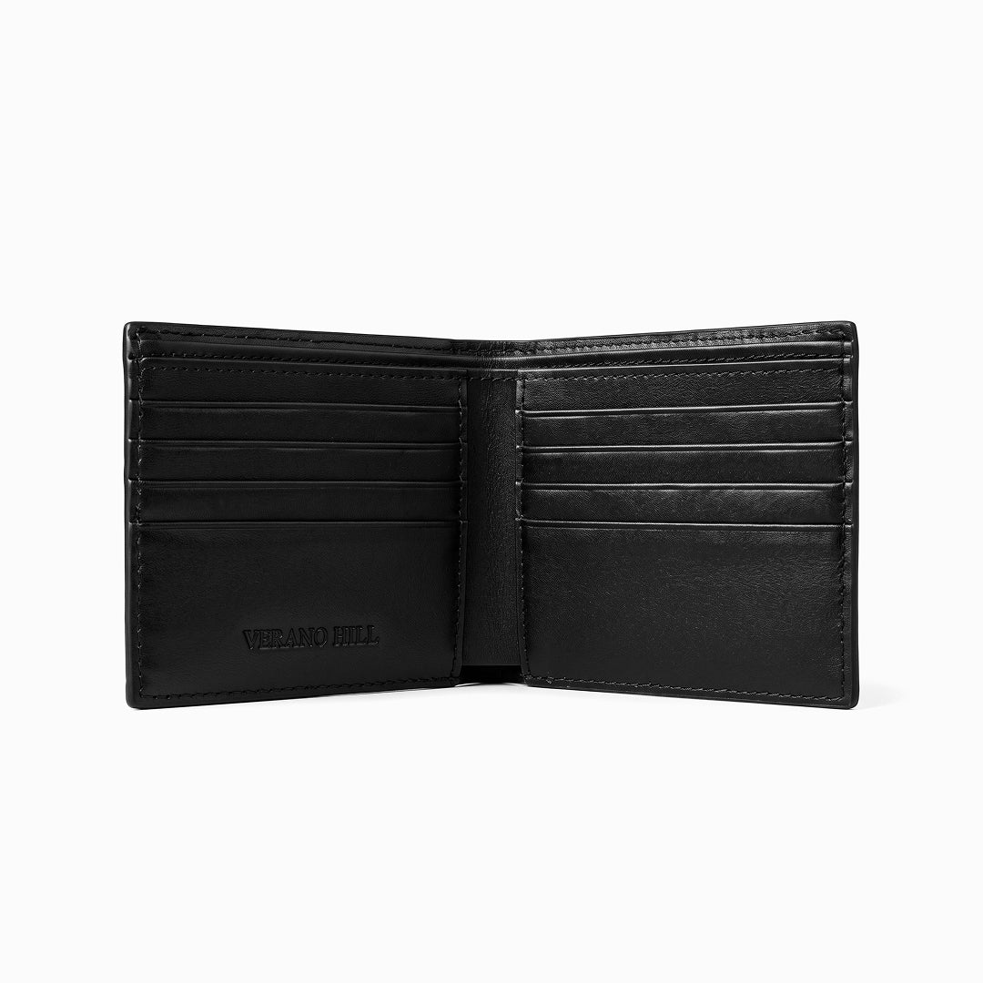 Croc-Embossed Slim Wallet