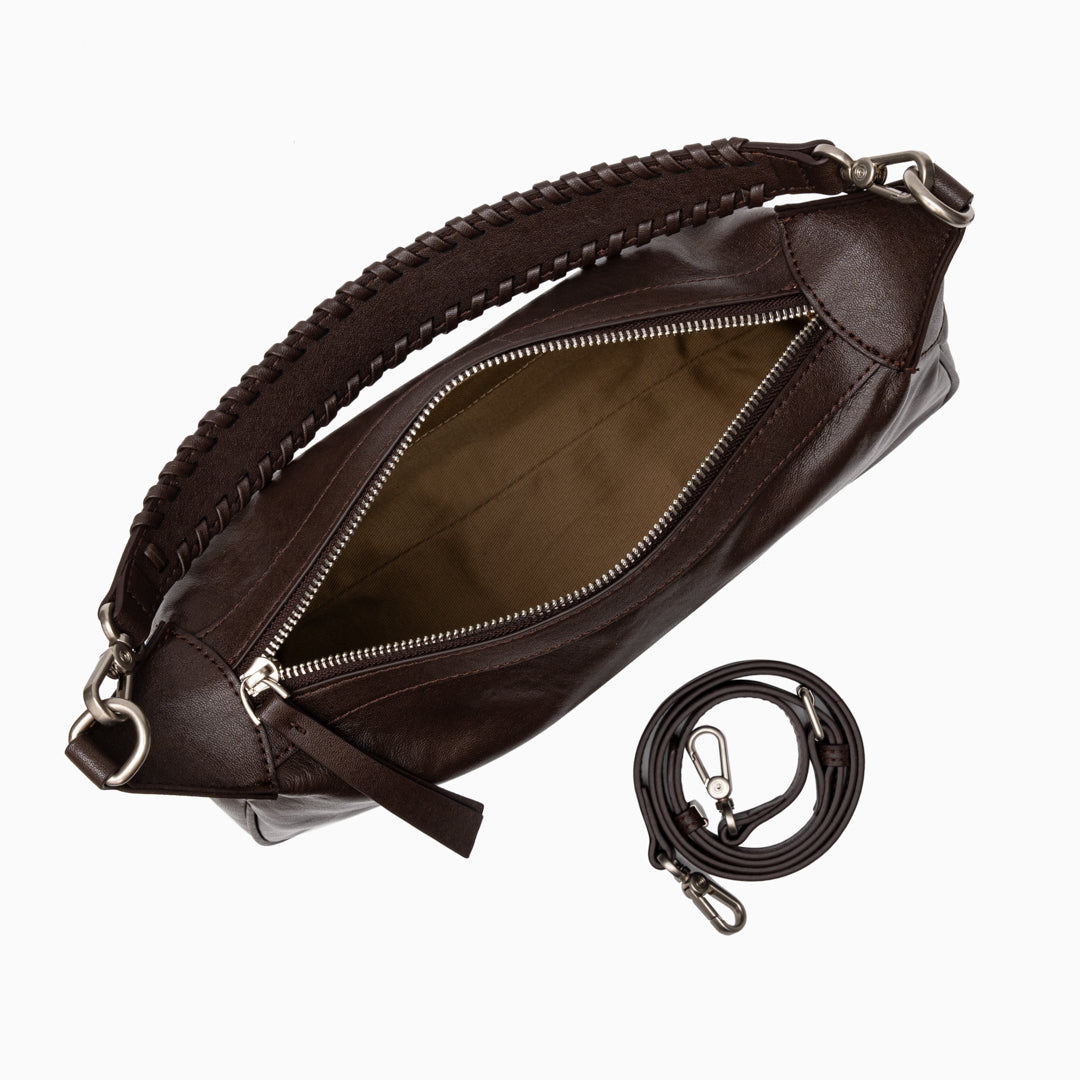 <tc>Bolso hobo trenzado Lara</tc>