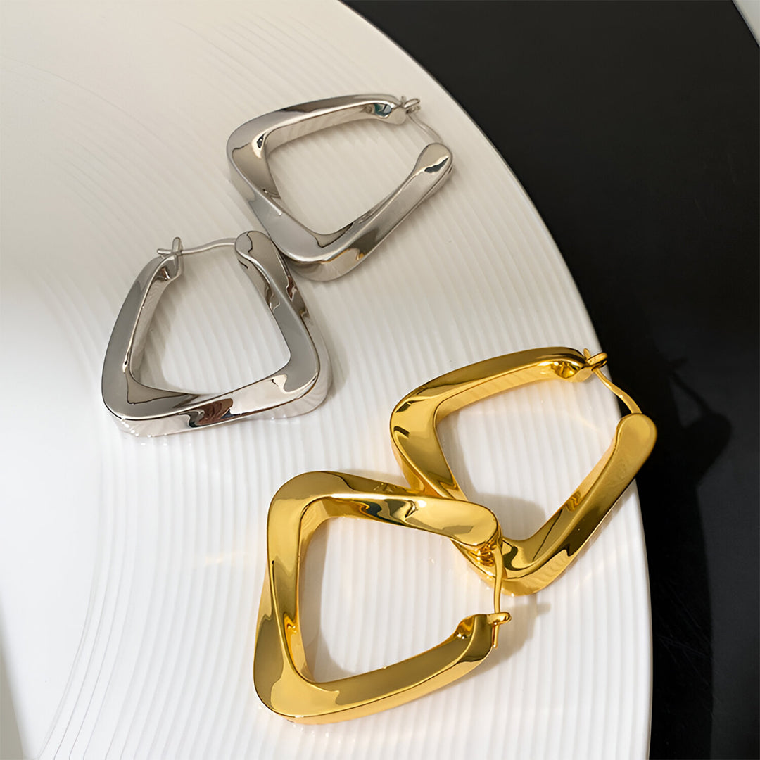 <tc>Sierra Onda Aro Pendientes</tc>