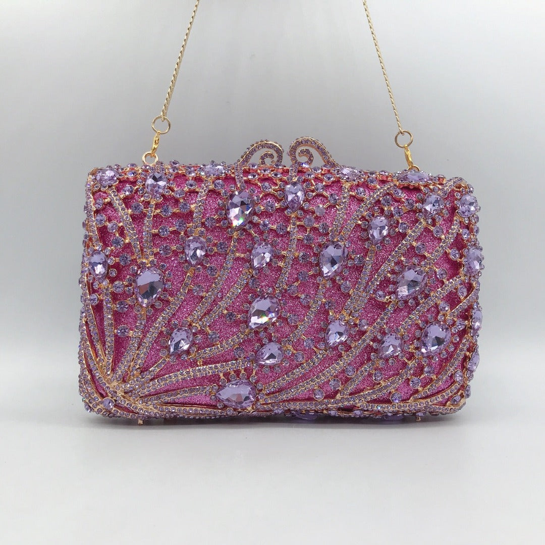 (CS) Bolso de mano Siena Rhinestones
