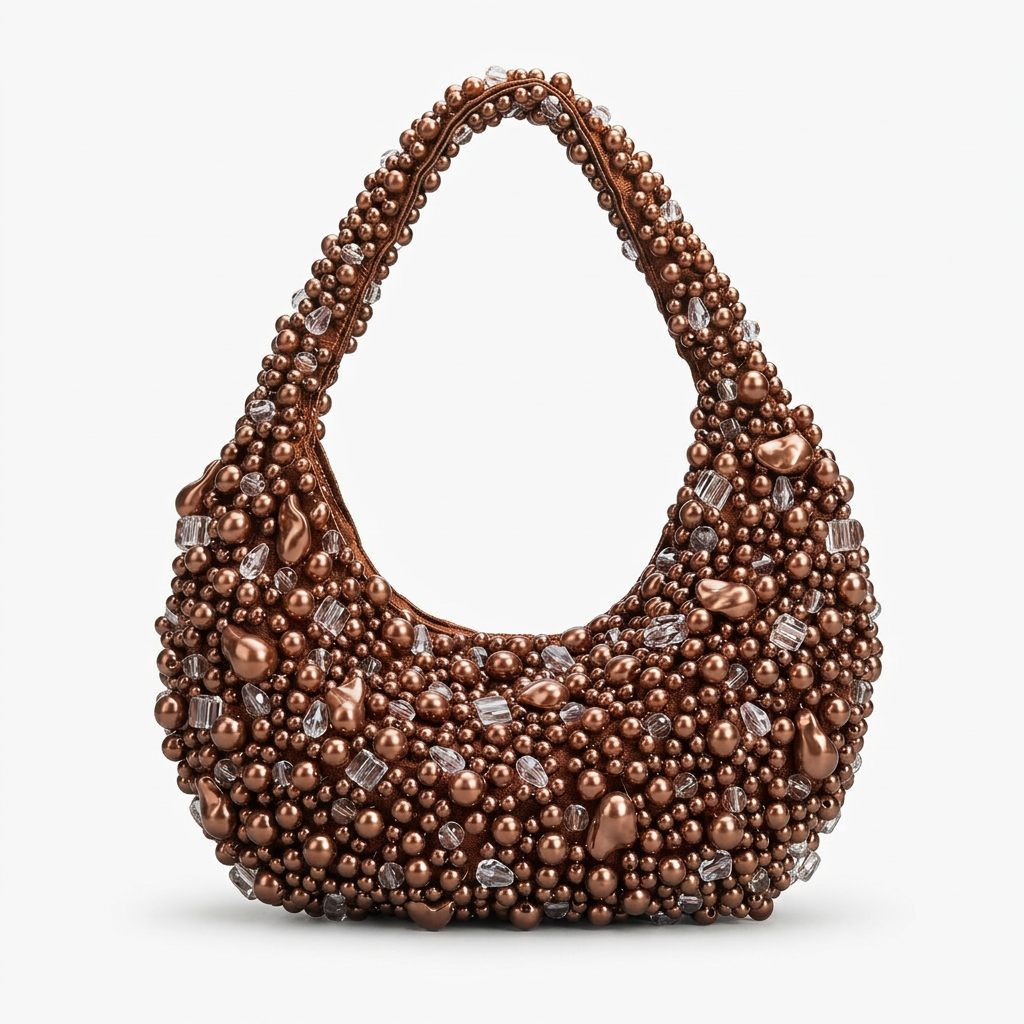 Selene Beaded Shoulder Bag