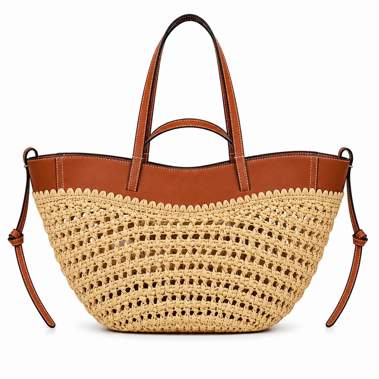 Reni Raffia Tote Bag
