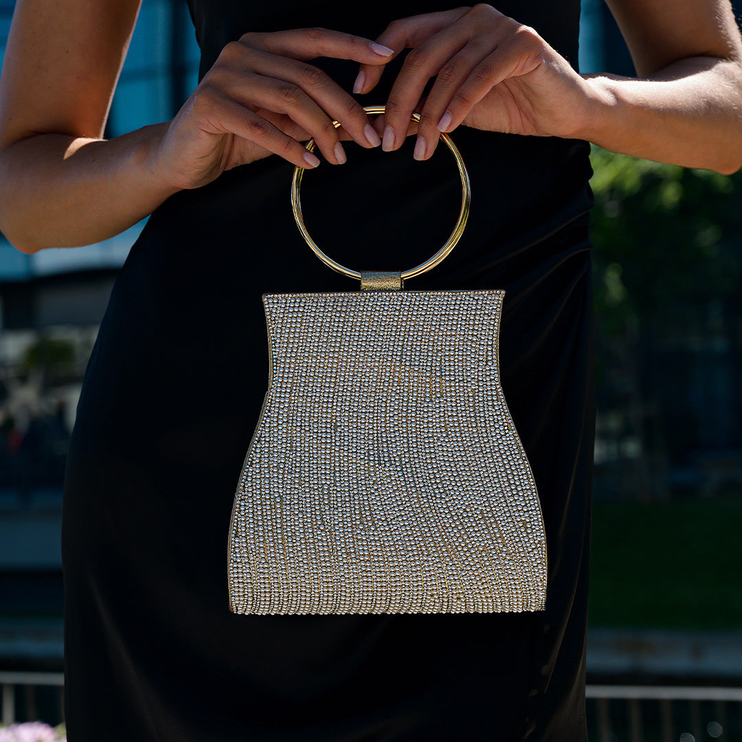 Bolso Meghan Rhinestones