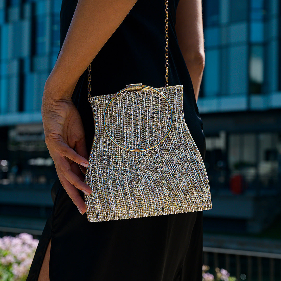 Bolso Meghan Rhinestones