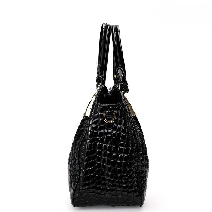 Bolso de piel auténtica Christine