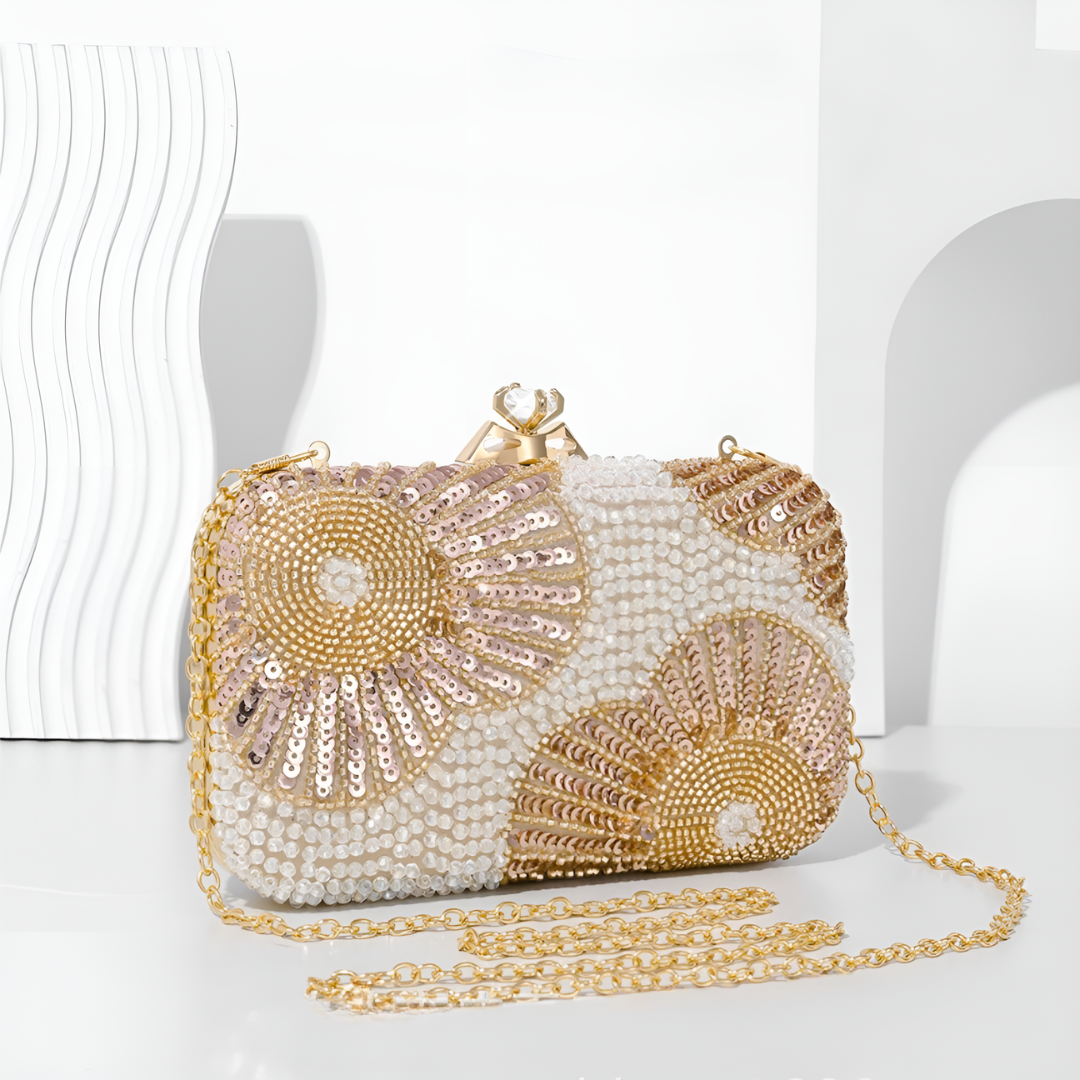 <tc>Bolso con abalorios Solene</tc>