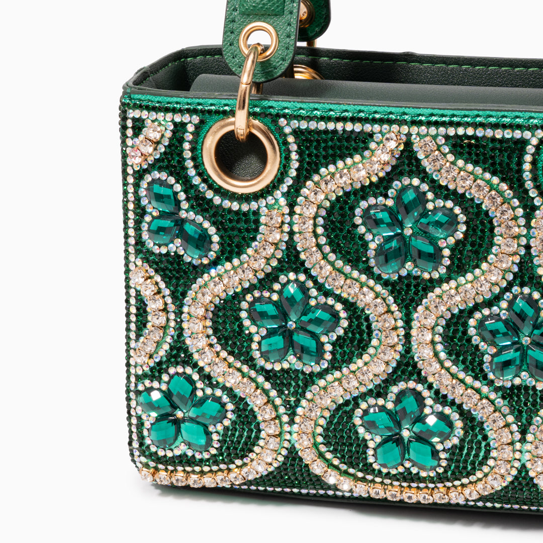 <tc>Bolso de mano Kenta Esmeralda</tc>