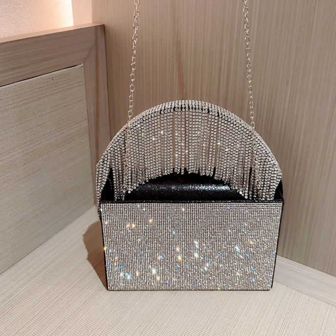 Bolso Natalie con borla brillante