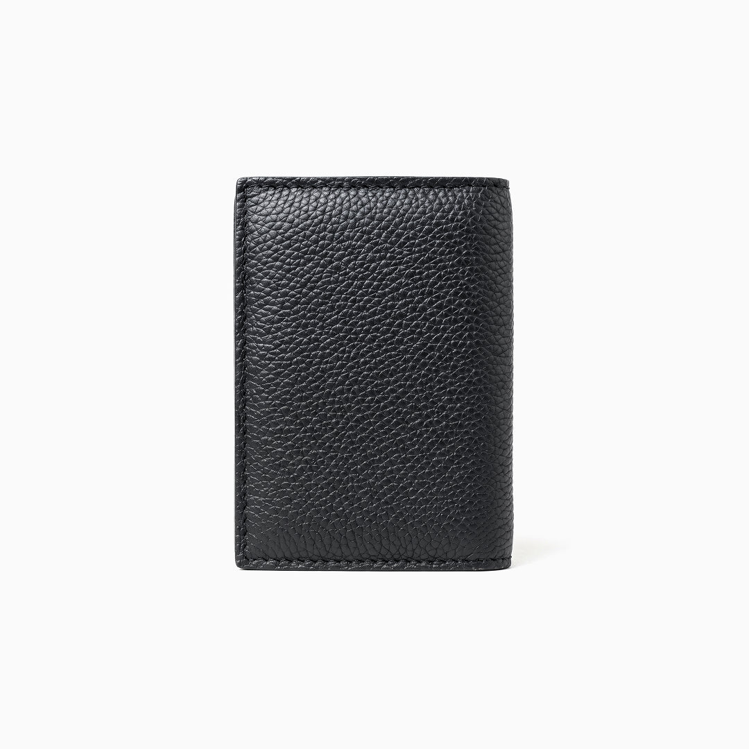 Pebbled Leather Card Holder