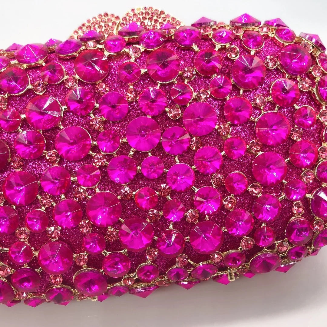 Bolso de mano Jessica Rhinestones