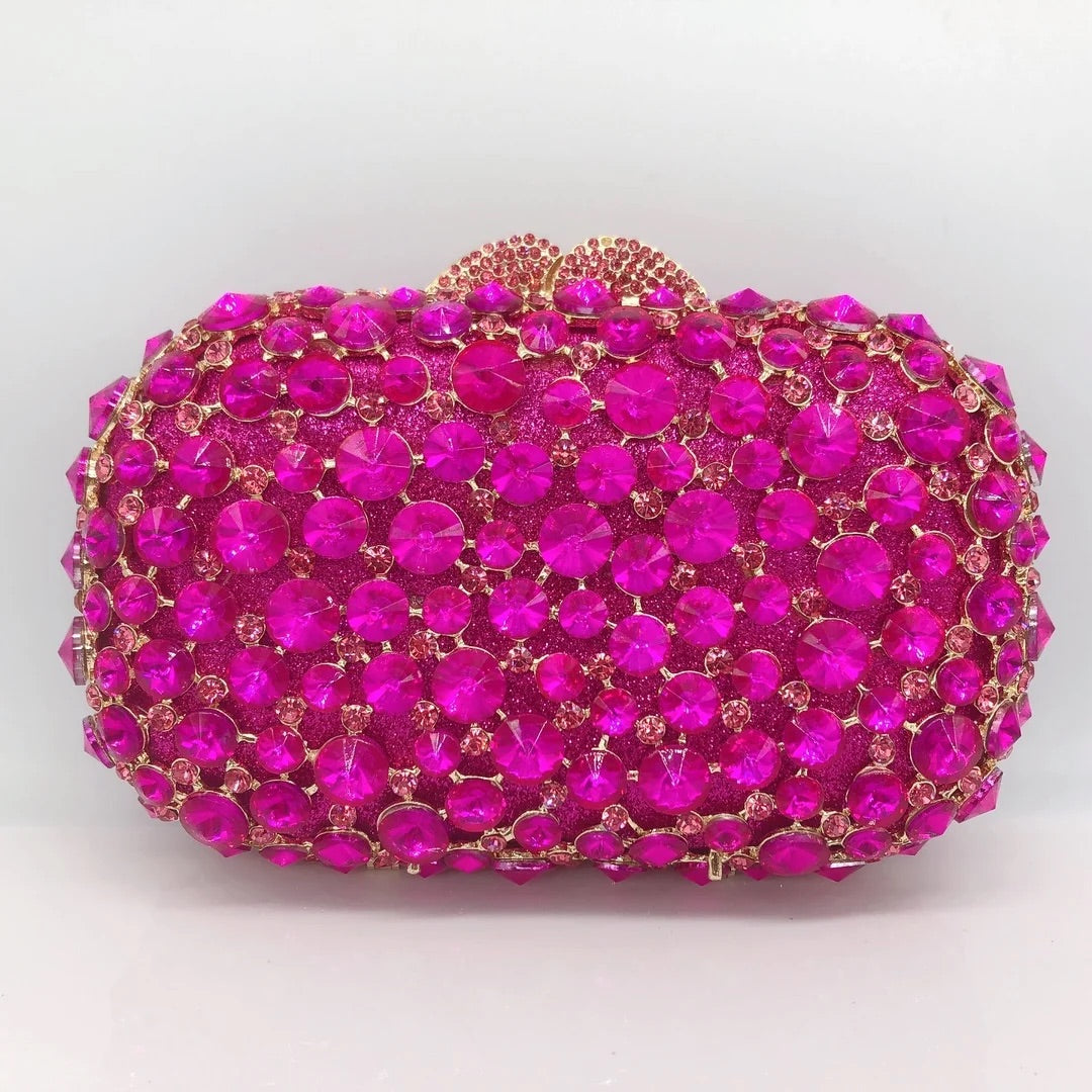 Bolso de mano Jessica Rhinestones