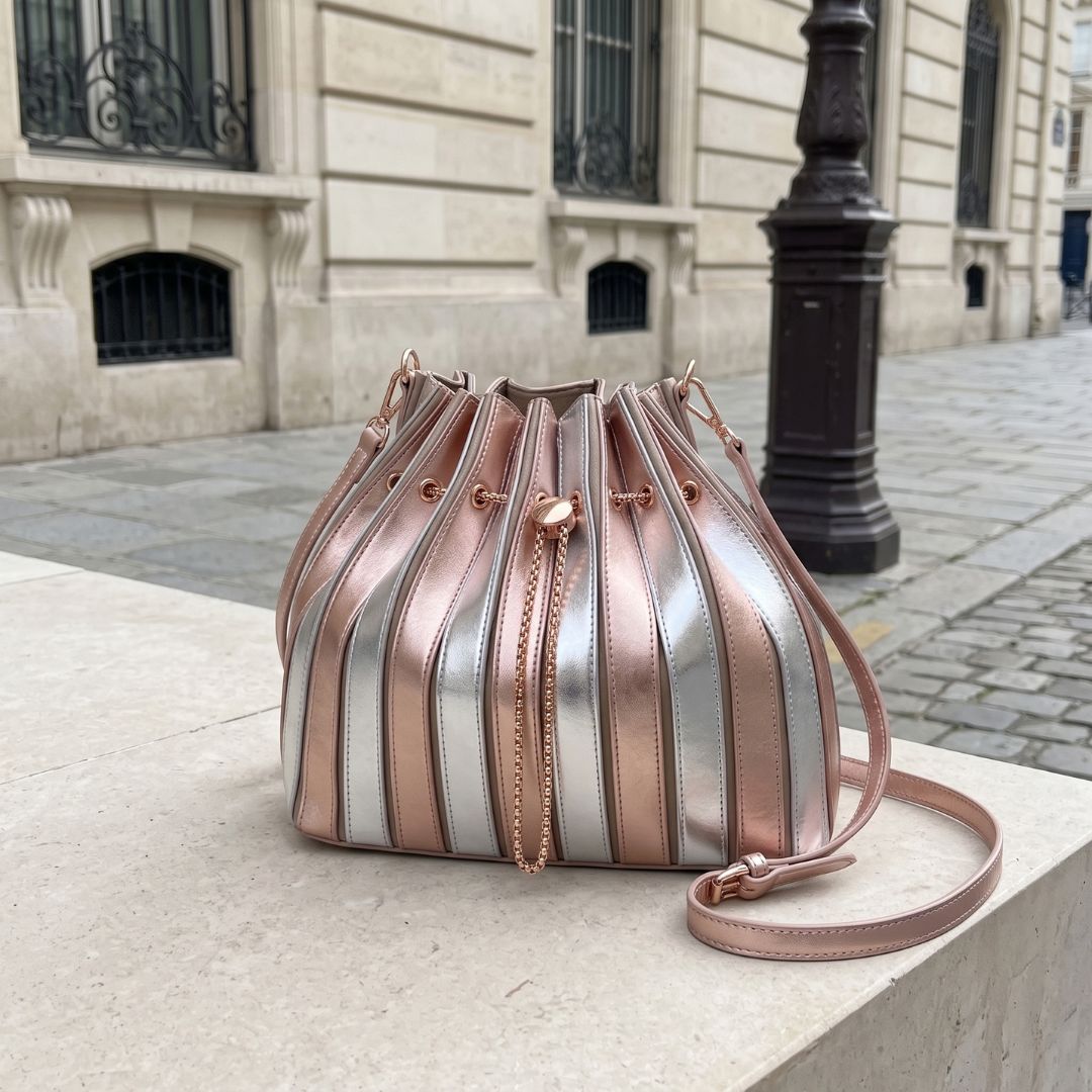 Pink with Silver