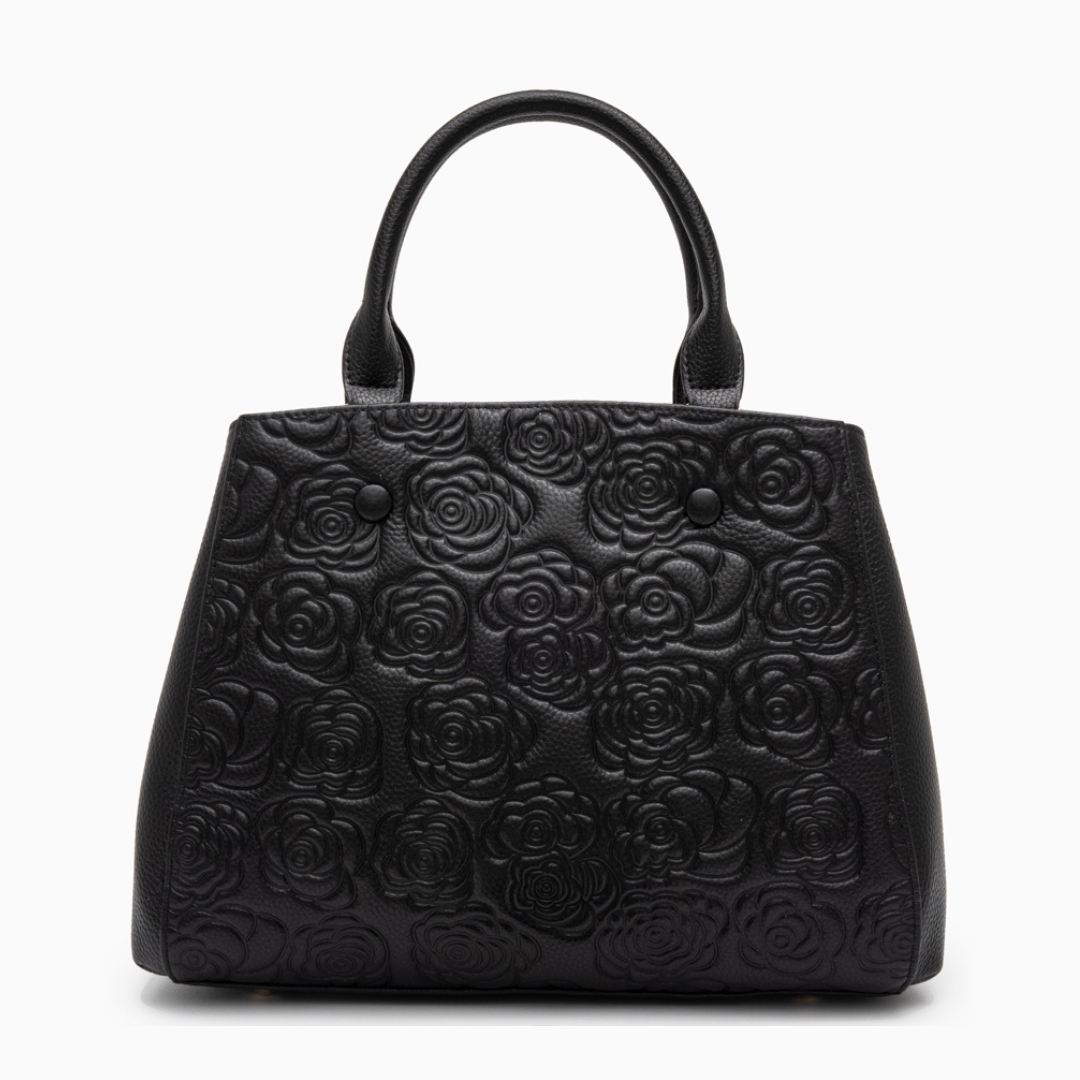 <tc>Bolso con relieve floral Stacy</tc>