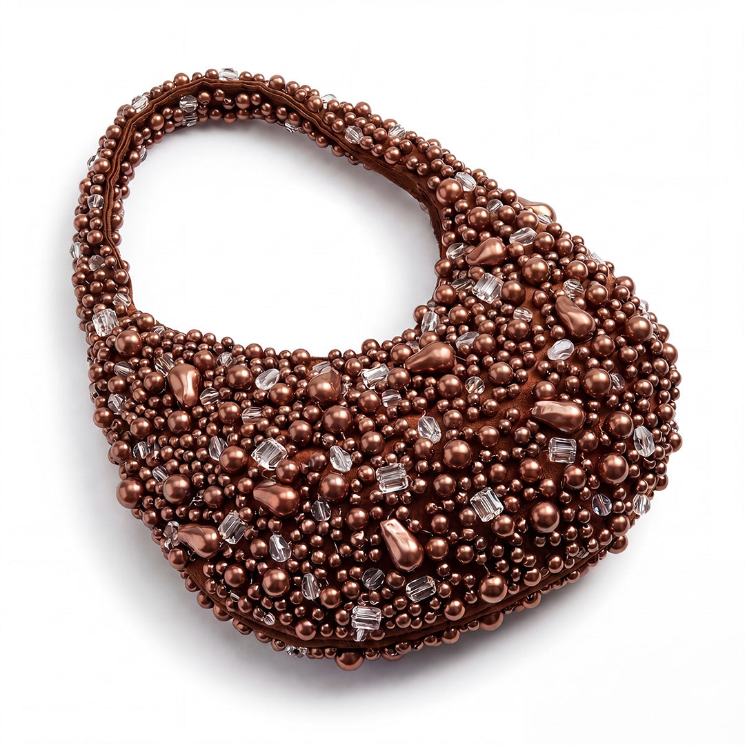 Selene Beaded Shoulder Bag