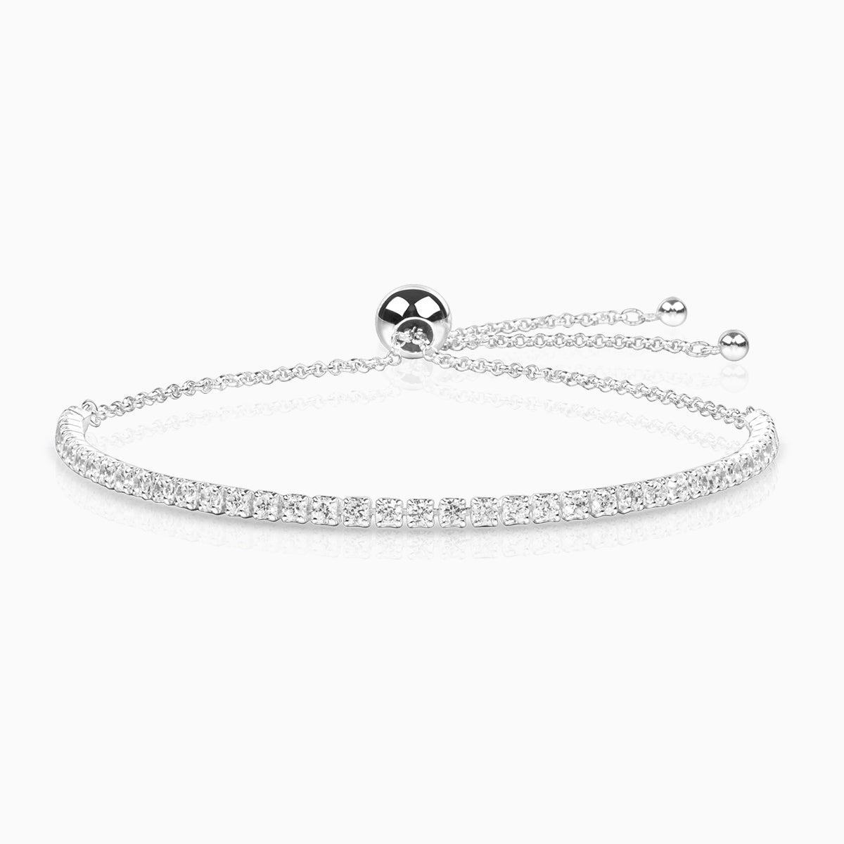 Deslumbrante pulsera de tenis