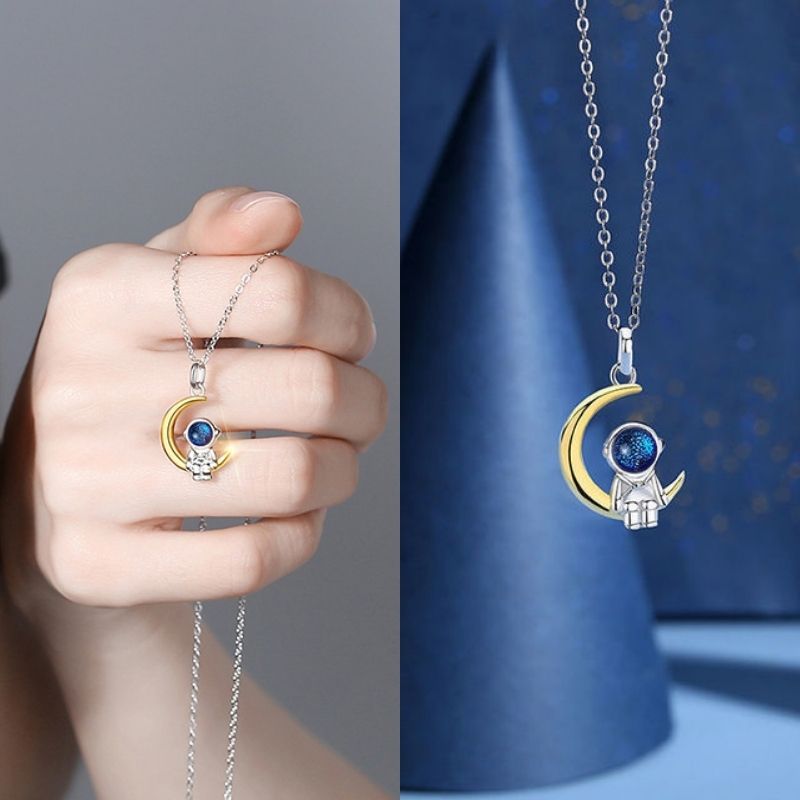 Collar Astronauta Luna